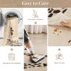 Leopard Print 5x7 Rugs for Living Room
