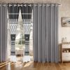 6 Piece in a Bag Curtain Set, Upgraded Luxury Curtain Set, Bamboo microfiber All Season Curtain Set For Home, With Gift Bag