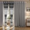 6 Piece in a Bag Curtain Set, Upgraded Luxury Curtain Set, Bamboo microfiber All Season Curtain Set For Home, With Gift Bag