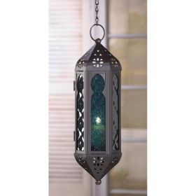 Ocean Blue Serenity Hanging Lamp - Coastal Home Decor Lighting