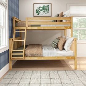 Twin over Full size Solid Wooden Bunk Bed